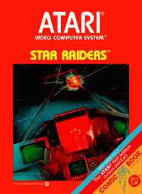Star Raiders Atari 2600  box art